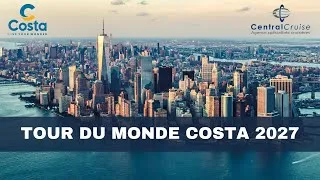 Miniature : Tour du Monde 2027 à bord du Costa Deliziosa de Costa Croisières ! 🌍