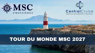 Miniature : Tour du Monde 2027 à bord du MSC Magnifica de MSC Croisières ! 🌍