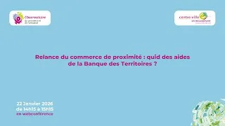 Miniature : Observatoire – Relance du commerce de proximité : quid des aides de la Banque des Territoires ?