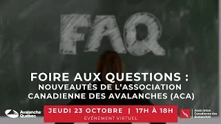 Miniature : Webinaire // Foire aux questions des nouveautés de l'ACA 2025
