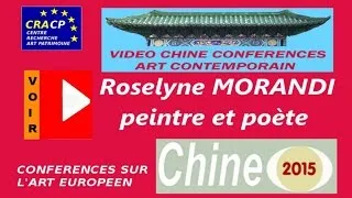 Miniature : En Chine conférence sur l'art contemporain abstraction et poétique