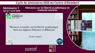 Miniature : Gisèle Sapiro, Directrice d’études à l’EHESS et directrice de recherche au CNRS