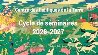 Miniature : PRESENTATION DU CYCLE 2026-2027 « Co-évolutions des technologies et des systèmes socio-écologiques »