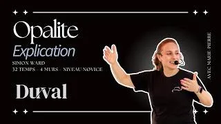 Miniature : Opalite (EXPLICATION) - Line Dance (Centre Duval)