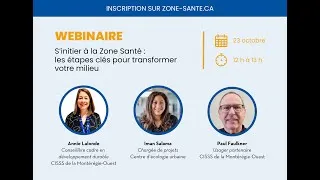 Miniature : Webinaire - S’initier à la Zone Santé : les étapes clés pour transformer votre milieu
