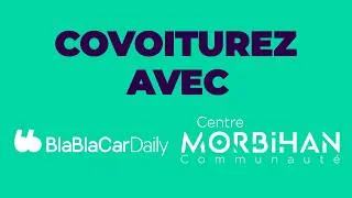Miniature : Centre Morbihan Communauté & BlaBlaCar Daily : La voiture partagée, la nature préservée.