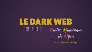 Miniature : Le Dark Web c'est quoi ?