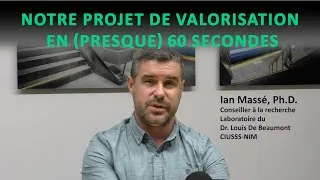 Miniature : Un 'spray' nasal pour les commotions - Ian Massé - Notre projet de valorisation
