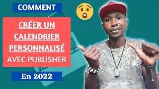 Miniature : comment créer un calendrier personnalisé avec publisher en 2022