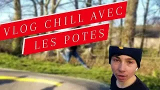 Miniature : VLOG CHILL AU SKATE PARK AVEC LA TEAM!!??