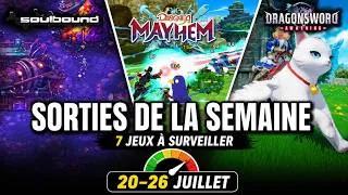 Miniature : J’ai trié 267 sorties Steam (20–26 juillet): voici les 7 jeux à surveiller