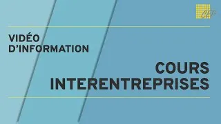 Miniature : Vidéo d'information pour les cours interentreprises