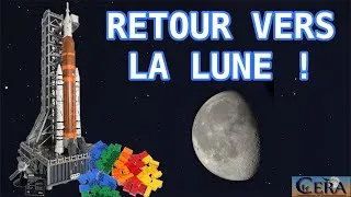 Miniature : RETOUR SUR LA LUNE ! Montage de la fusée lunaire SLS (Légo)