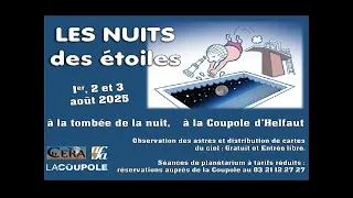 Miniature : ANNONCE - NUITS DES ÉTOILES 2025