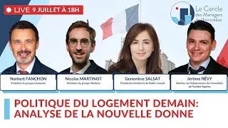 Miniature : Politique du logement demain : analyse de la nouvelle donne