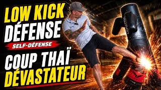 Miniature : L'agresseur avance ? Utilisez le LOW KICK !