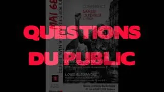 Miniature : MAI 68 - 3/3 - Questions du public