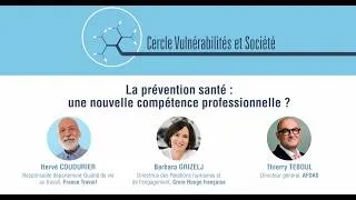 Miniature : La prévention santé : une nouvelle  compétence professionnelle ?  Mai 2026