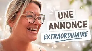 Miniature : VLOG | UNE Merveilleuse NOUVELLE A VOUS ANNONCER !