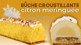 Miniature : Tout le monde nous demande cette bûche citron meringuée 🍋 (recette complète)