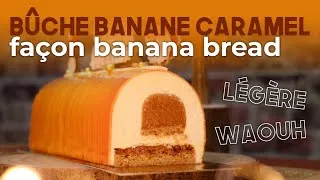 Miniature : LA bûche de Noël à tester : façon banana bread caramel 😍