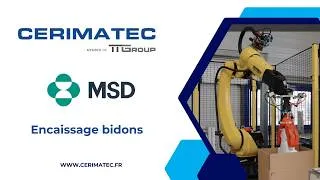 Miniature : Projet MSD - Ilot automatisé d'encaissage