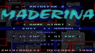 Miniature : Raydefox 2 - Maderina : X68000 [ Soundtrack - Manual ] HQ-HD