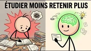 Miniature : Pourquoi certains étudient moins, mais retiennent beaucoup plus longtemps ?