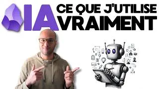 Miniature : Ce que j'utilise vraiment avec l'IA dans Obsidian