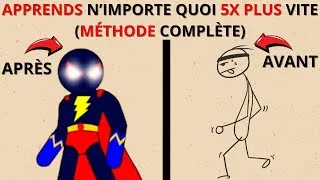 Miniature : Apprends N’Importe Quoi 5x Plus Vite Méthode Complète