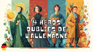Miniature : 4 Génies Allemands Oubliés : Hildegarde, Emmy, Adam & Friedrich