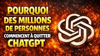 Miniature : CHATGPT, Pourquoi des millions de personnes commencent à quitter l'IA d'Open Ai ?