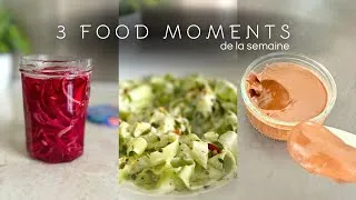 Miniature : Mon Retour avec 3 moments « Food » de la semaine en toute simplicité