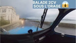 Miniature : Balade en Citroën 2cv - AK 400 ( 😱SOUS L’ORAGE 😱 )