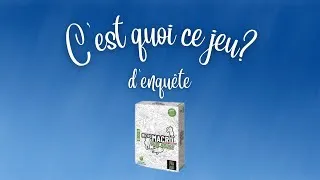 Miniature : C'est quoi ce jeu d'enquête ? MICRO MACRO
