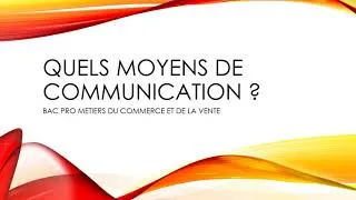 Miniature : Comment se déroule ma formation (Bac Pro MCV Commerce) ?