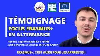 Miniature : Interview de Sandric : apprenti ingénieur parti en ERASMUS à Munich