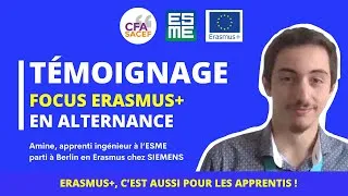 Miniature : Interview d'Amine : apprenti ingénieur parti en ERASMUS à Berlin