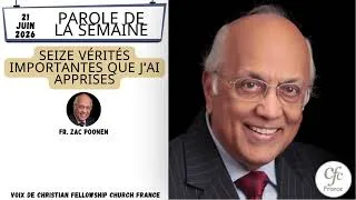 Miniature : SEIZE VÉRITÉS IMPORTANTES QUE J’AI APPRISES | Zac Poonen | 21-06-2026