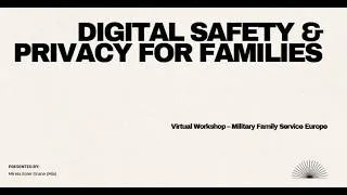 Miniature : Digital Safety for Families | Sécurité numérique pour les familles