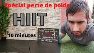 Miniature : HIIT 10 minutes (spécial perte de poids)