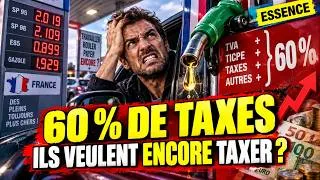 Miniature : Essence : 60 % de taxes… et ils veulent encore taxer ?
