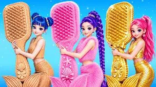 Miniature : Pauvre Carton vs Riche Fluffy vs Giga Riche Or au Concours de Mode | Relooking KPop Demon Hunters