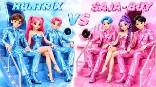 Miniature : Huntrix vs Saja Boys 💖 Histoire d’Amour et de Relooking de Couple ✨ Vrai Amour ou Faux Amour ?