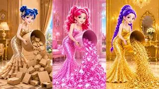 Miniature : Zoey Carton vs Rumi Or vs Mira Soft Girl ✨ Le Duel Ultime de Transformation Huntrix