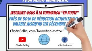 Miniature : Conseiller immobilier - Promo intermediaire - Formation En Route, prix discount