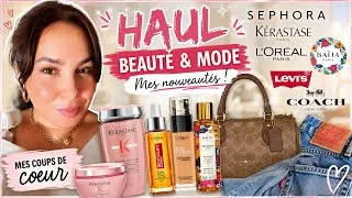 Miniature : ✨ GROS HAUL Beauté & Mode : Sephora, Kérastase, L’Oréal, Baïja, Coach & Levi’s | Mes nouveautés !