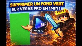 Miniature : SUPPRIMER UN FOND VERT SUR VEGAS PRO EN 1MIN !