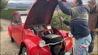 Miniature : Citroën 2CV électrique !!! Le bricolage comme je l'aime
