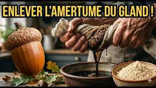 Miniature : Pourquoi personne ne mange de glands ? Les secrets du lessivage